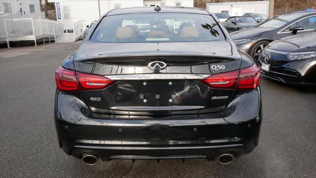 used 2021 INFINITI Q50 car, priced at $34,999