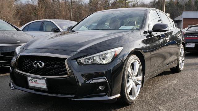 used 2021 INFINITI Q50 car, priced at $34,999