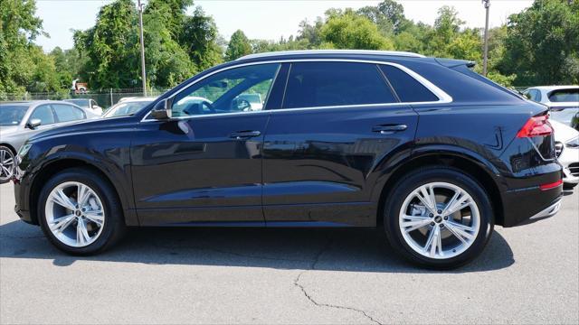 used 2021 Audi Q8 car, priced at $46,999