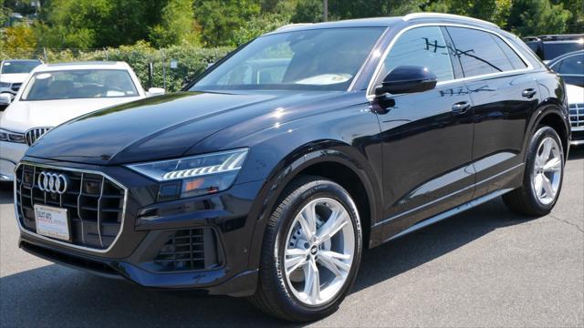 used 2021 Audi Q8 car, priced at $46,999