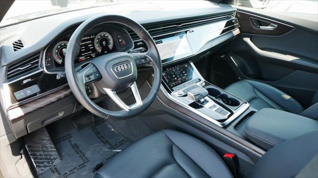 used 2021 Audi Q8 car, priced at $46,999