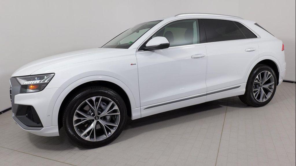 used 2023 Audi Q8 car, priced at $59,999