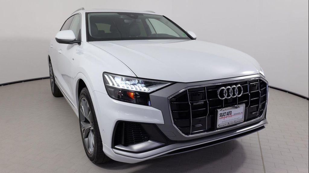 used 2023 Audi Q8 car, priced at $59,999