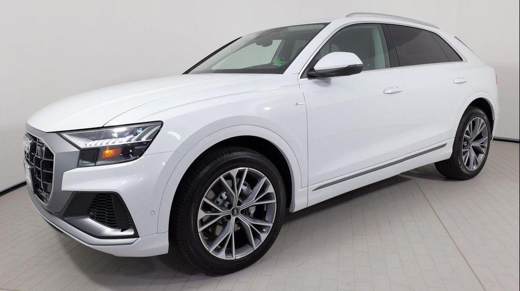 used 2023 Audi Q8 car, priced at $59,999