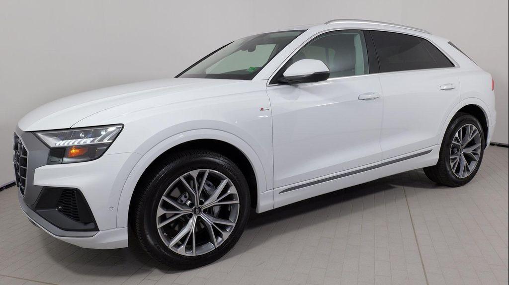 used 2023 Audi Q8 car, priced at $59,999