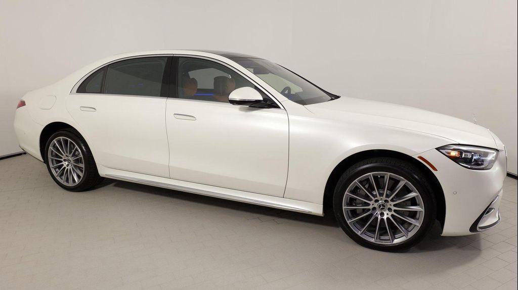 used 2022 Mercedes-Benz S-Class car, priced at $87,999