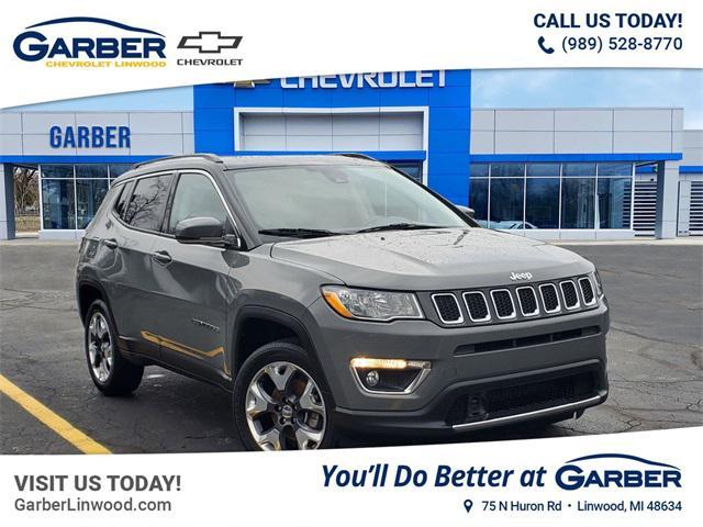 used 2021 Jeep Compass car, priced at $19,995