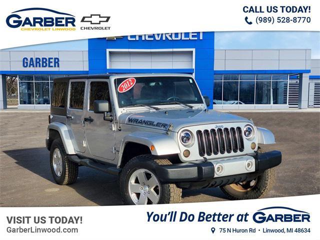 used 2012 Jeep Wrangler Unlimited car, priced at $15,995