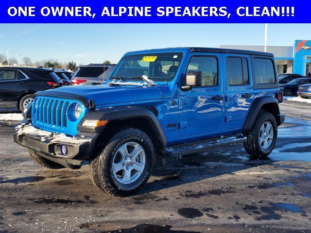 used 2022 Jeep Wrangler Unlimited car, priced at $29,000