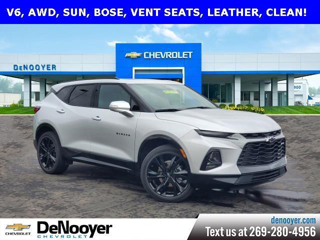 used 2022 Chevrolet Blazer car, priced at $36,500