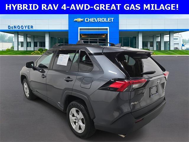 used 2020 Toyota RAV4 Hybrid car, priced at $20,950