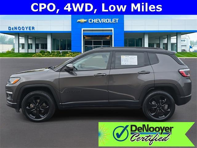 used 2021 Jeep Compass car, priced at $20,965
