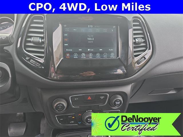 used 2021 Jeep Compass car, priced at $20,965