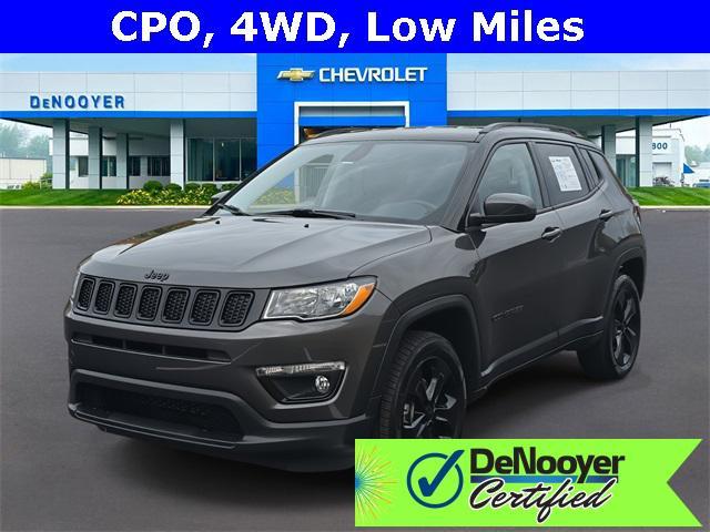used 2021 Jeep Compass car, priced at $20,965