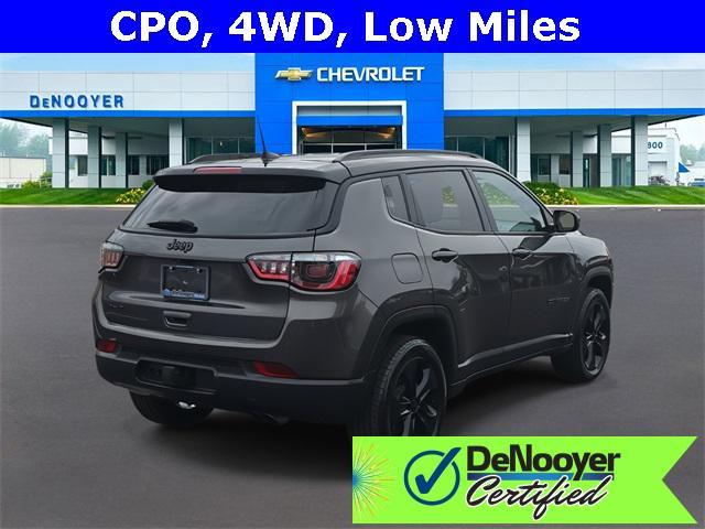 used 2021 Jeep Compass car, priced at $20,965