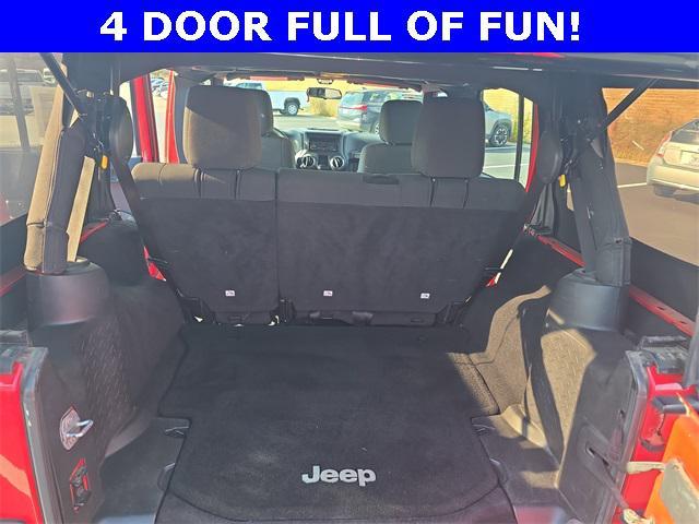 used 2012 Jeep Wrangler Unlimited car, priced at $12,000