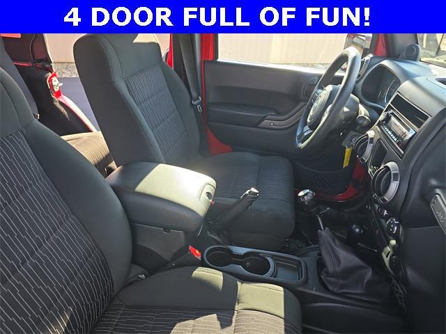 used 2012 Jeep Wrangler Unlimited car, priced at $12,000