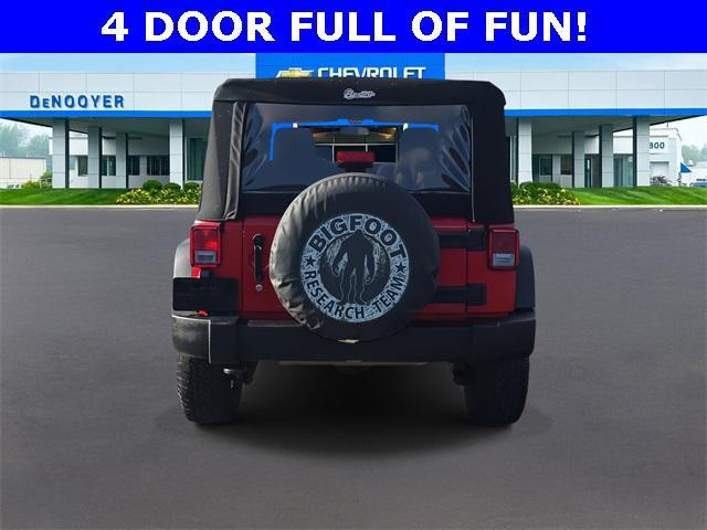 used 2012 Jeep Wrangler Unlimited car, priced at $12,000