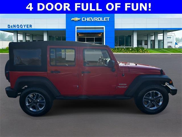 used 2012 Jeep Wrangler Unlimited car, priced at $12,000