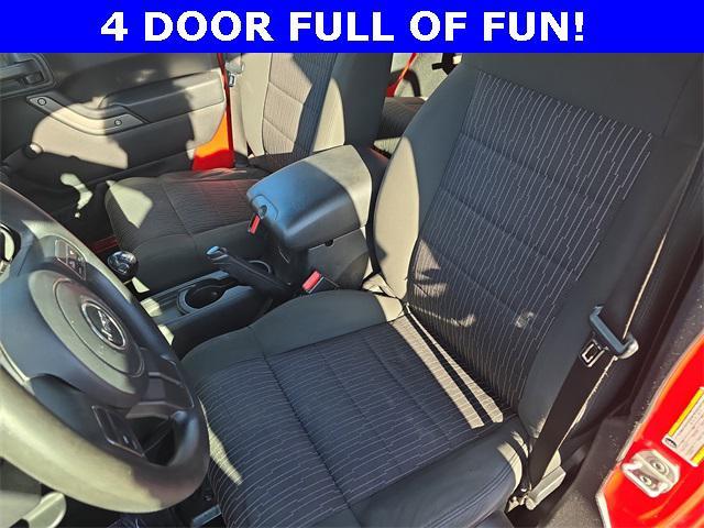 used 2012 Jeep Wrangler Unlimited car, priced at $12,000