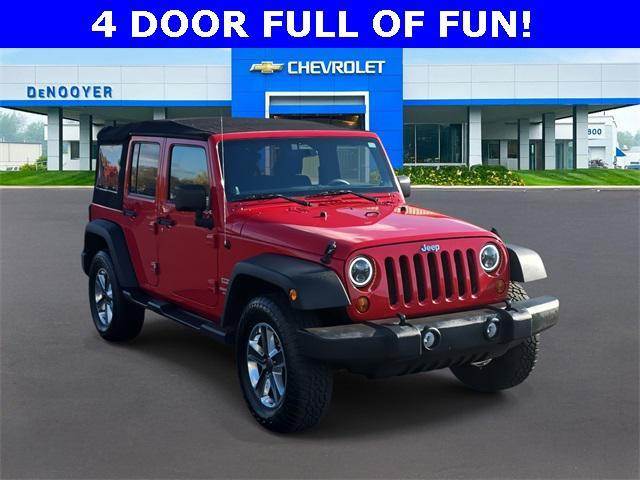 used 2012 Jeep Wrangler Unlimited car, priced at $12,000