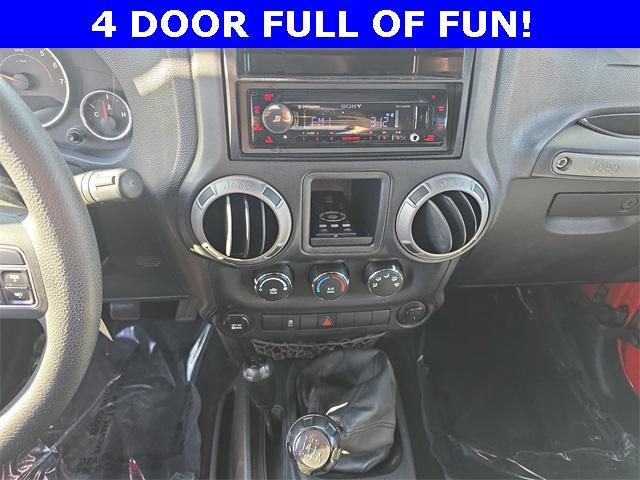 used 2012 Jeep Wrangler Unlimited car, priced at $12,000