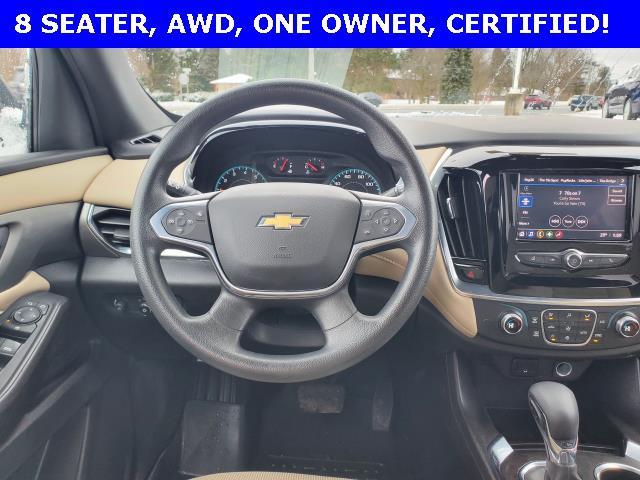 used 2022 Chevrolet Traverse car, priced at $27,168