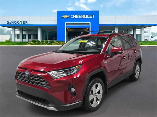 used 2021 Toyota RAV4 Hybrid car, priced at $31,696