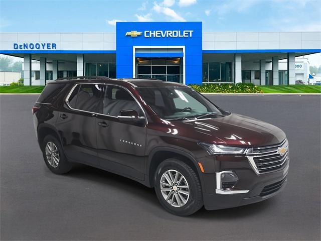 used 2022 Chevrolet Traverse car, priced at $27,939