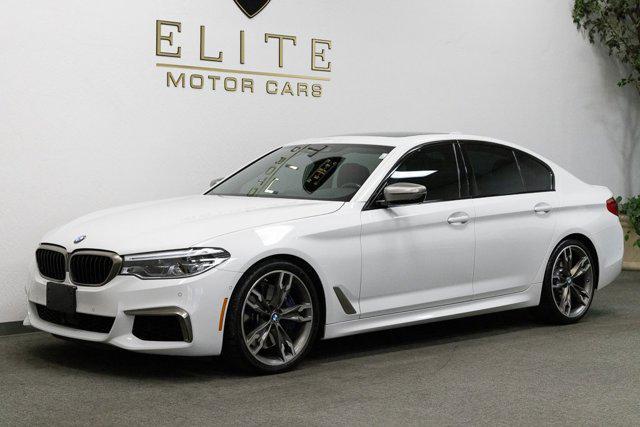 used 2019 BMW M550 car, priced at $39,990