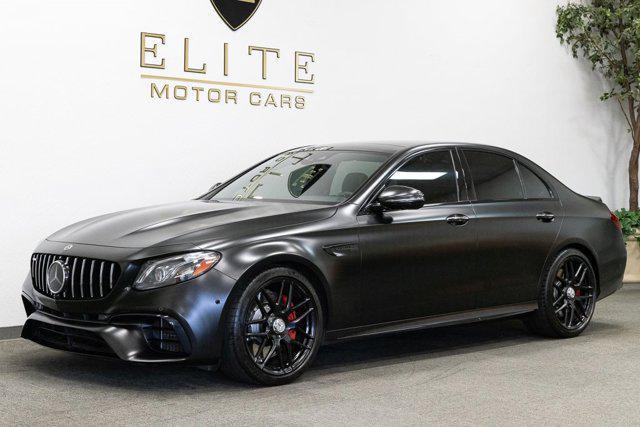 used 2019 Mercedes-Benz AMG E 63 car, priced at $73,990