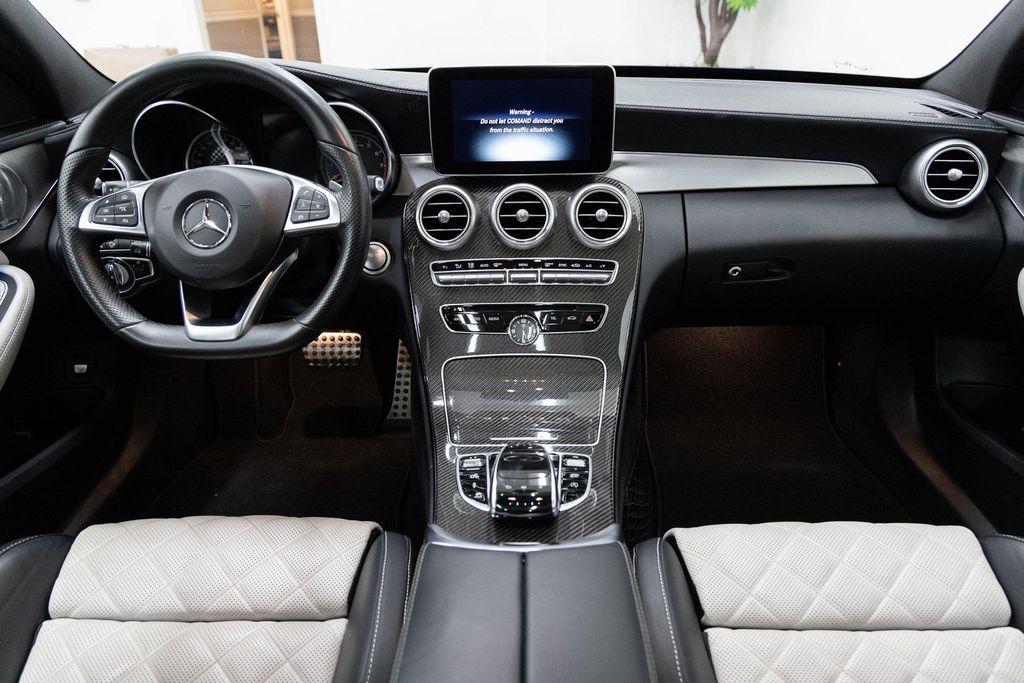 used 2018 Mercedes-Benz AMG C 43 car, priced at $37,990