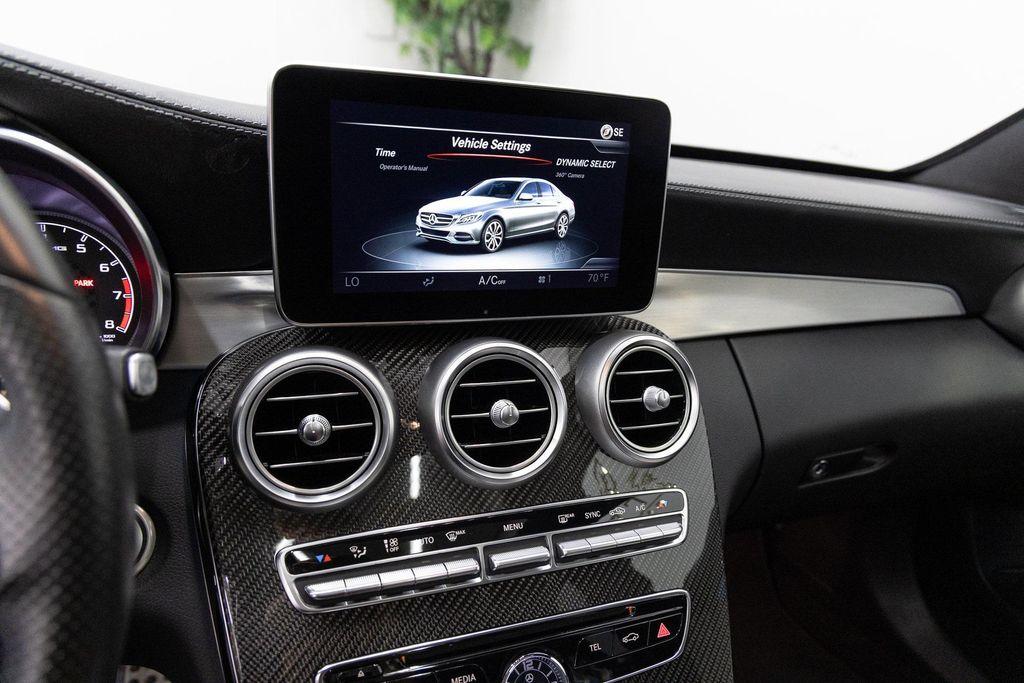 used 2018 Mercedes-Benz AMG C 43 car, priced at $37,990