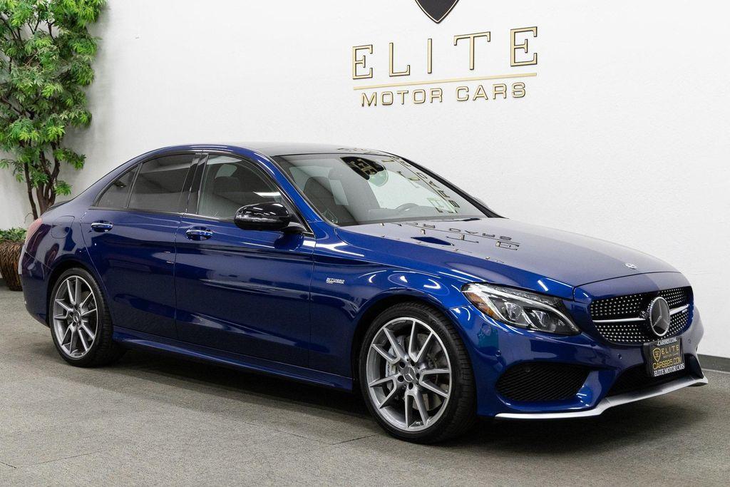 used 2018 Mercedes-Benz AMG C 43 car, priced at $37,990
