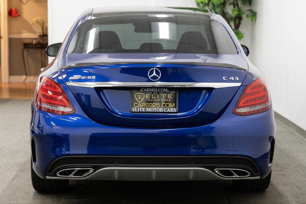 used 2018 Mercedes-Benz AMG C 43 car, priced at $37,990
