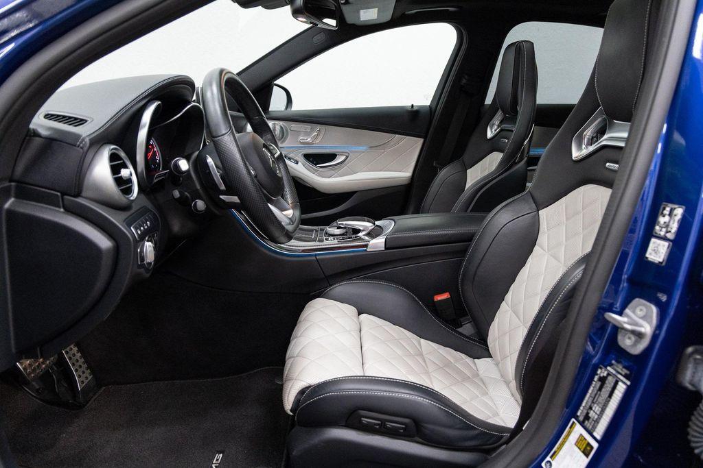 used 2018 Mercedes-Benz AMG C 43 car, priced at $37,990