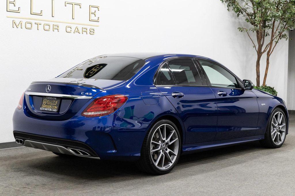 used 2018 Mercedes-Benz AMG C 43 car, priced at $37,990