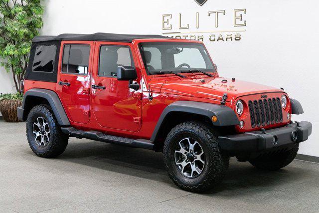 used 2014 Jeep Wrangler Unlimited car, priced at $20,990