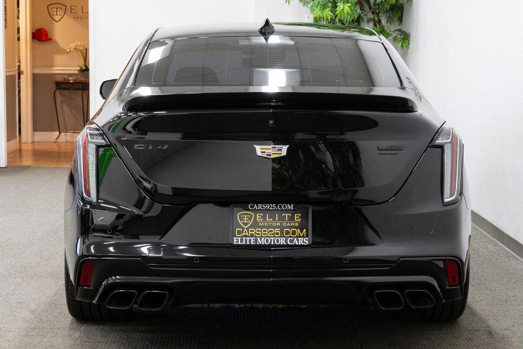 used 2022 Cadillac CT4-V car, priced at $54,990