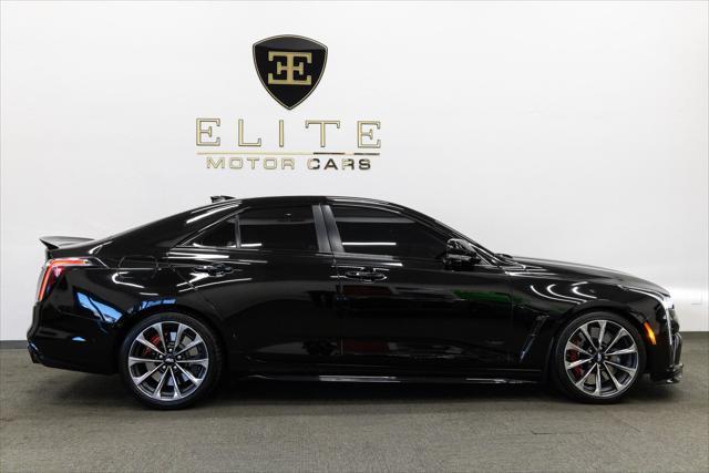 used 2022 Cadillac CT4-V car, priced at $57,990