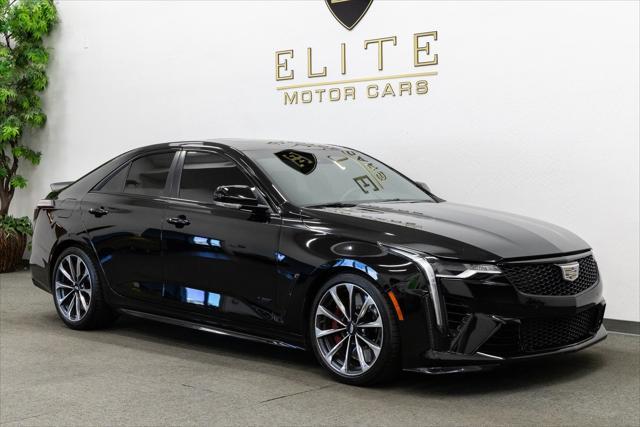used 2022 Cadillac CT4-V car, priced at $57,990