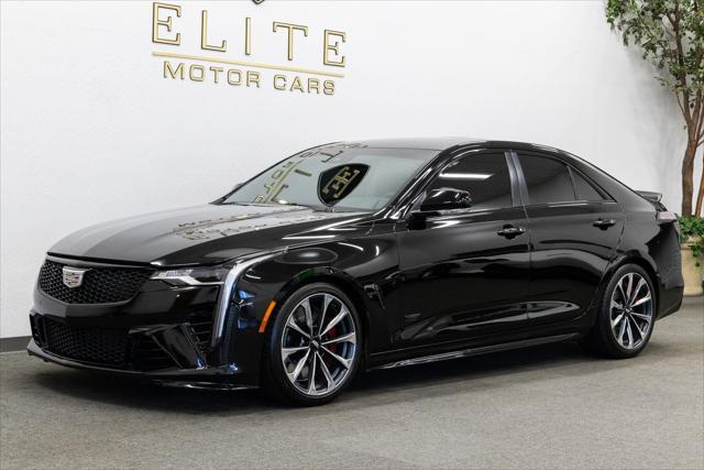used 2022 Cadillac CT4-V car, priced at $57,990