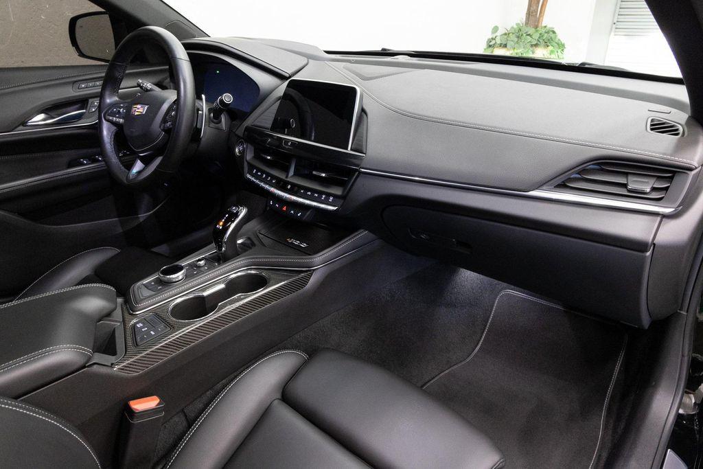 used 2022 Cadillac CT4-V car, priced at $54,990