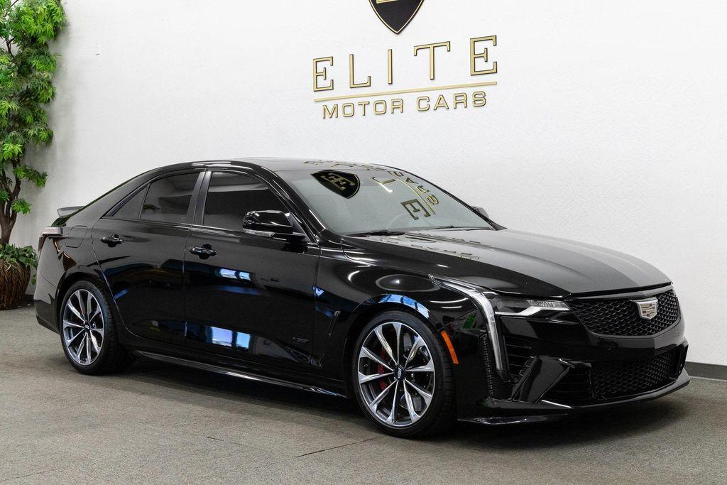 used 2022 Cadillac CT4-V car, priced at $54,990