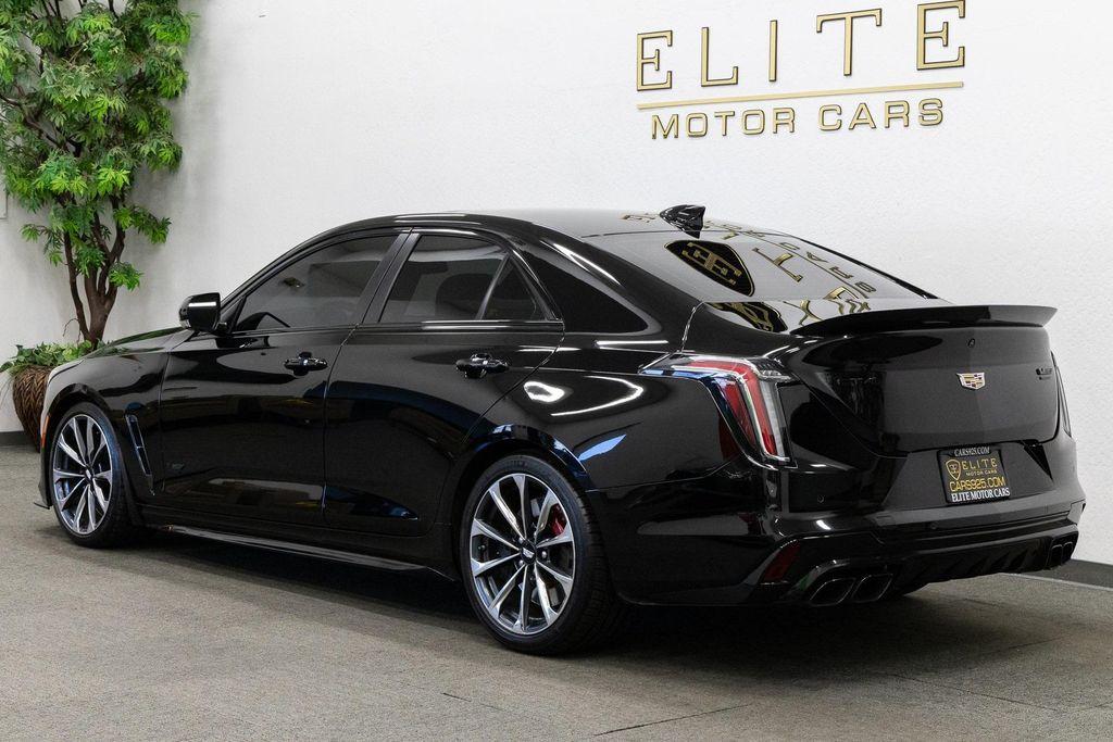 used 2022 Cadillac CT4-V car, priced at $54,990