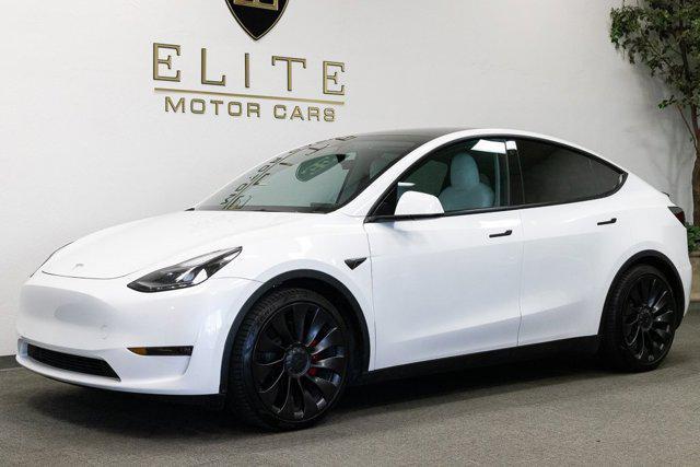 used 2022 Tesla Model Y car, priced at $32,590