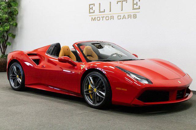 used 2017 Ferrari 488 Spider car, priced at $269,990