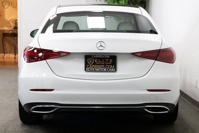 used 2022 Mercedes-Benz C-Class car, priced at $36,990