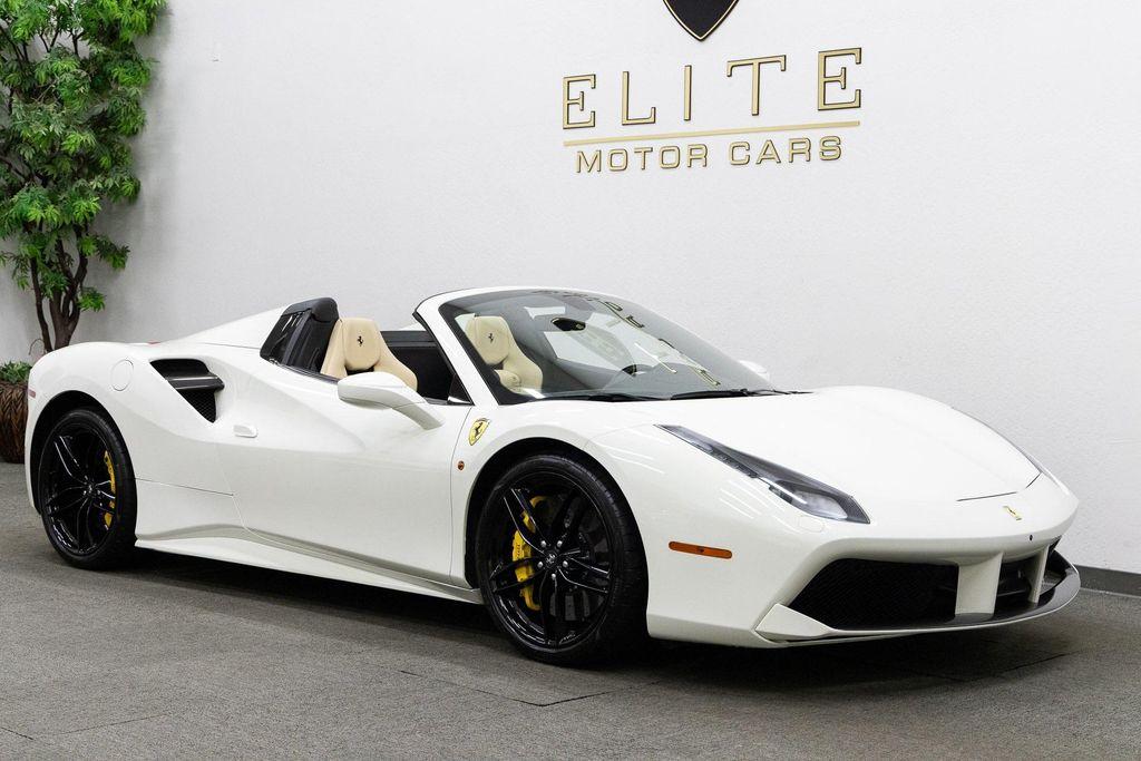 used 2018 Ferrari 488 Spider car, priced at $244,990