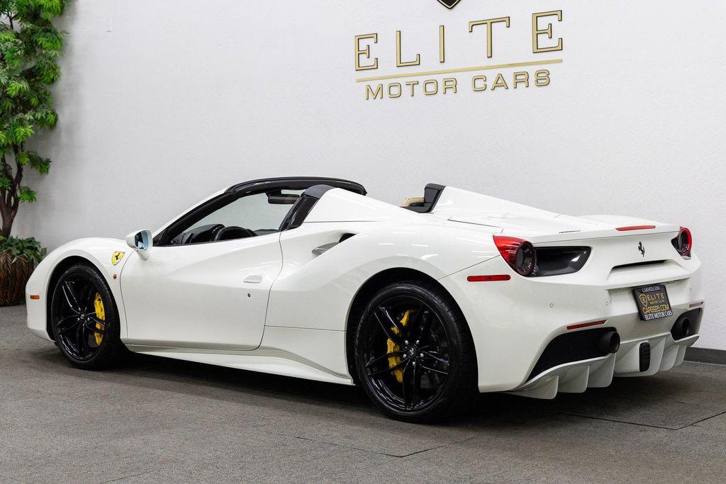 used 2018 Ferrari 488 Spider car, priced at $244,990